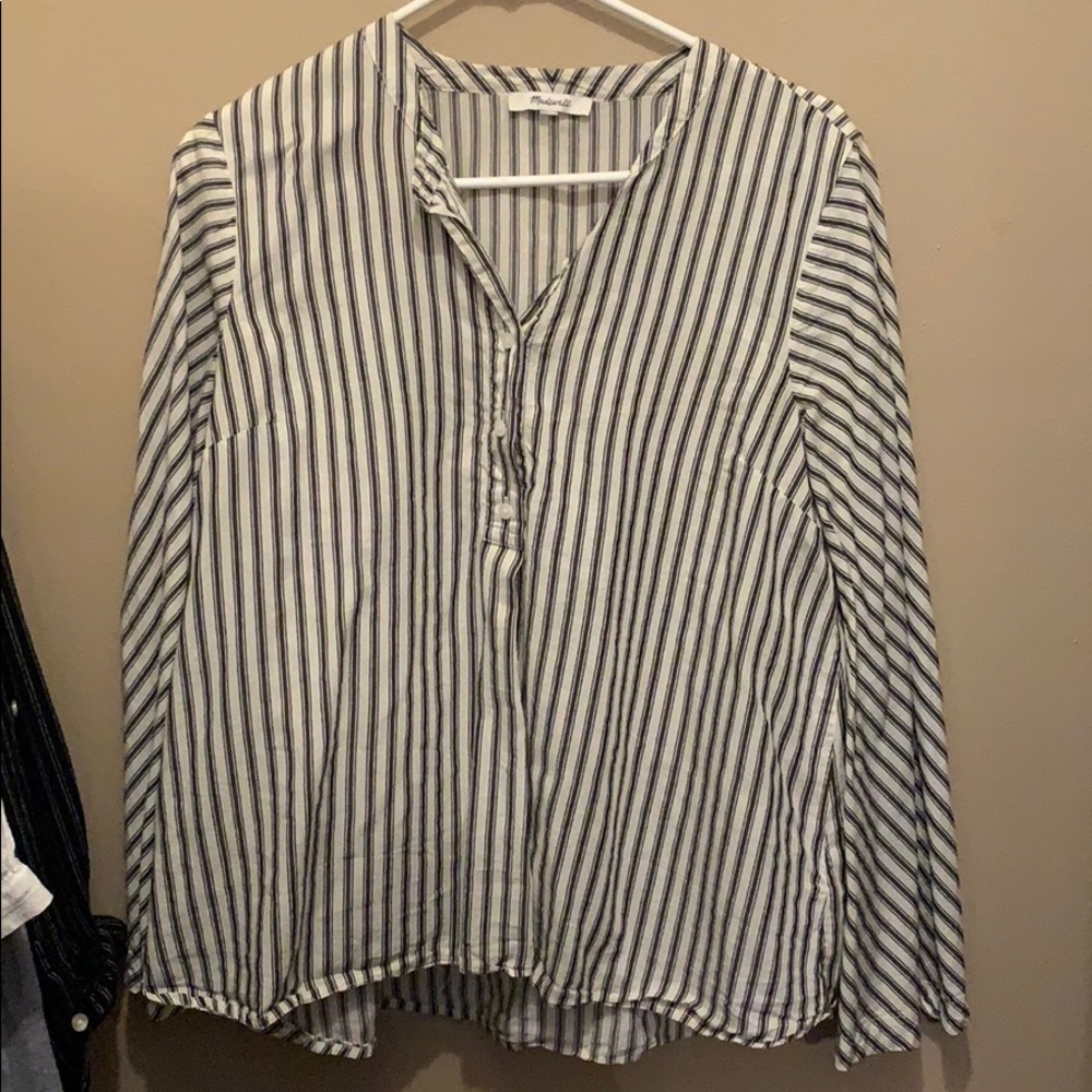 Madewell Stripped Blouse